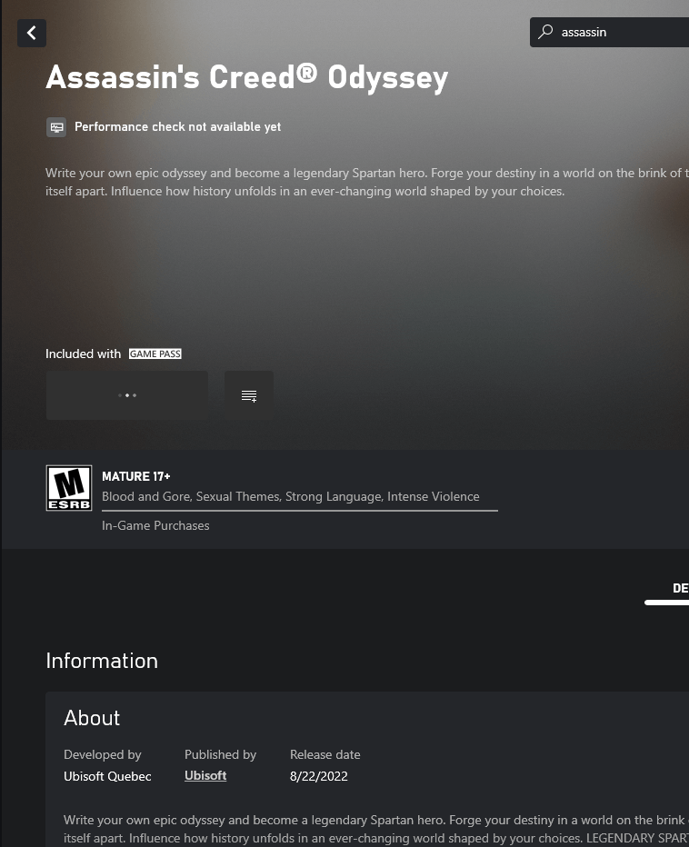 Buy Assassin's Creed Odyssey Ubisoft Connect