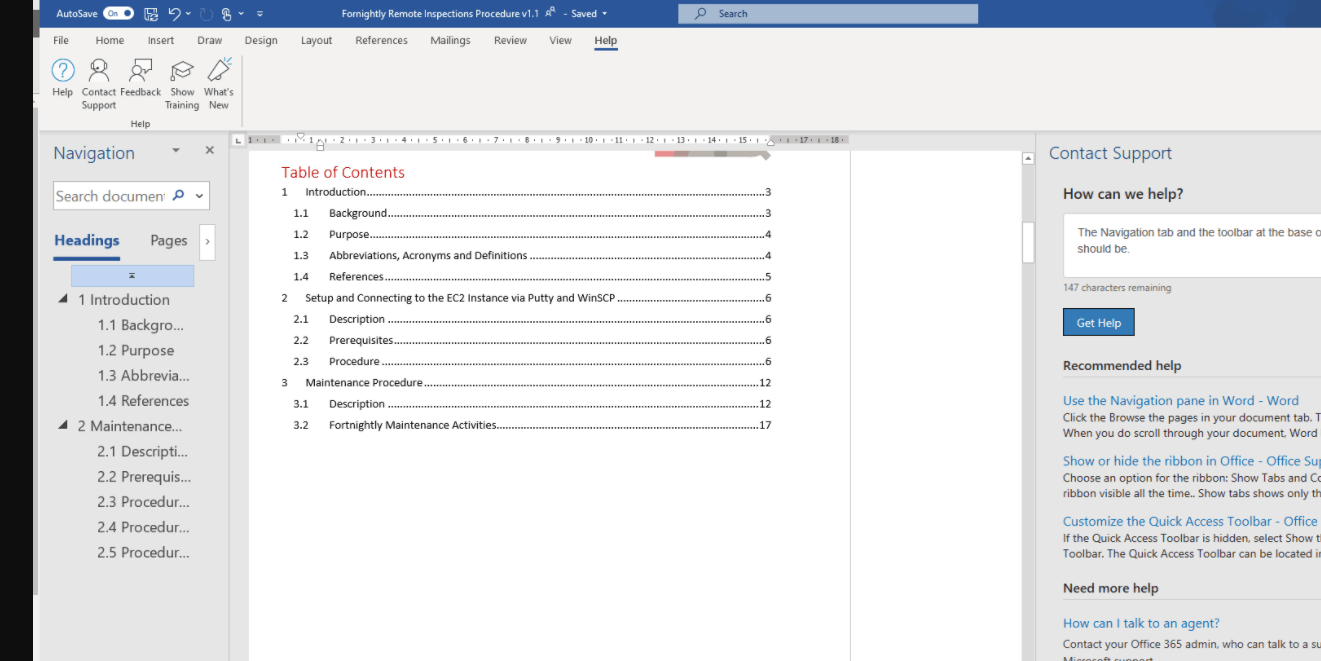 Nav lights dec in size the more zoomed in you are - Microsoft