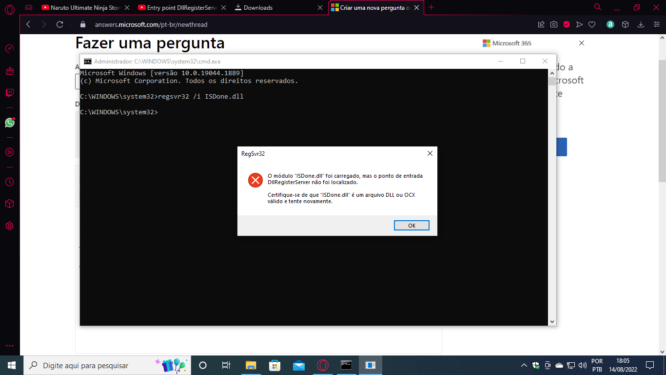 ISDone.Dll - Microsoft Community