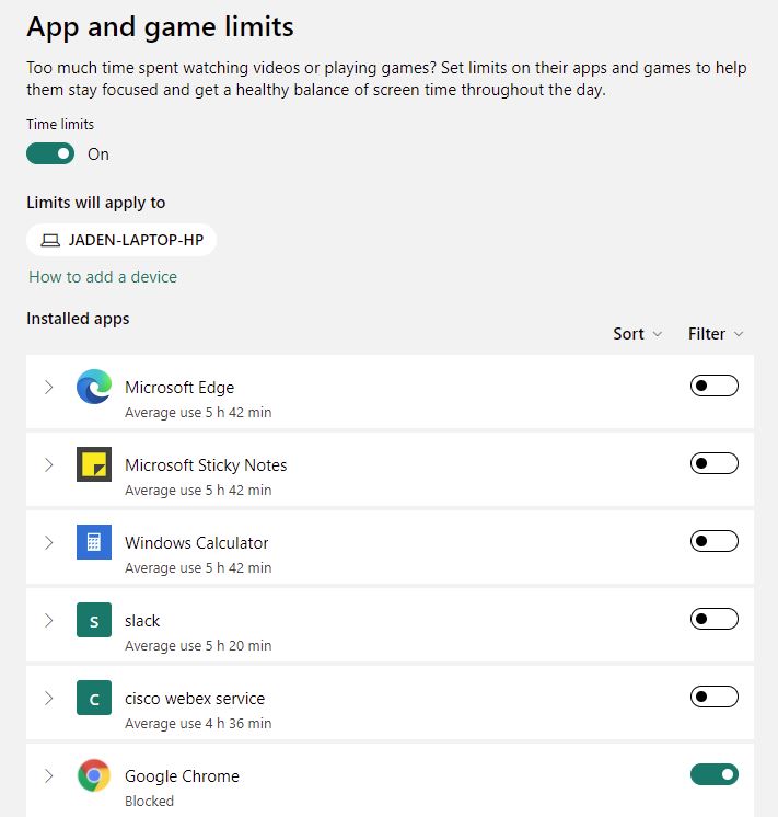 How to block apps and games from play store's 