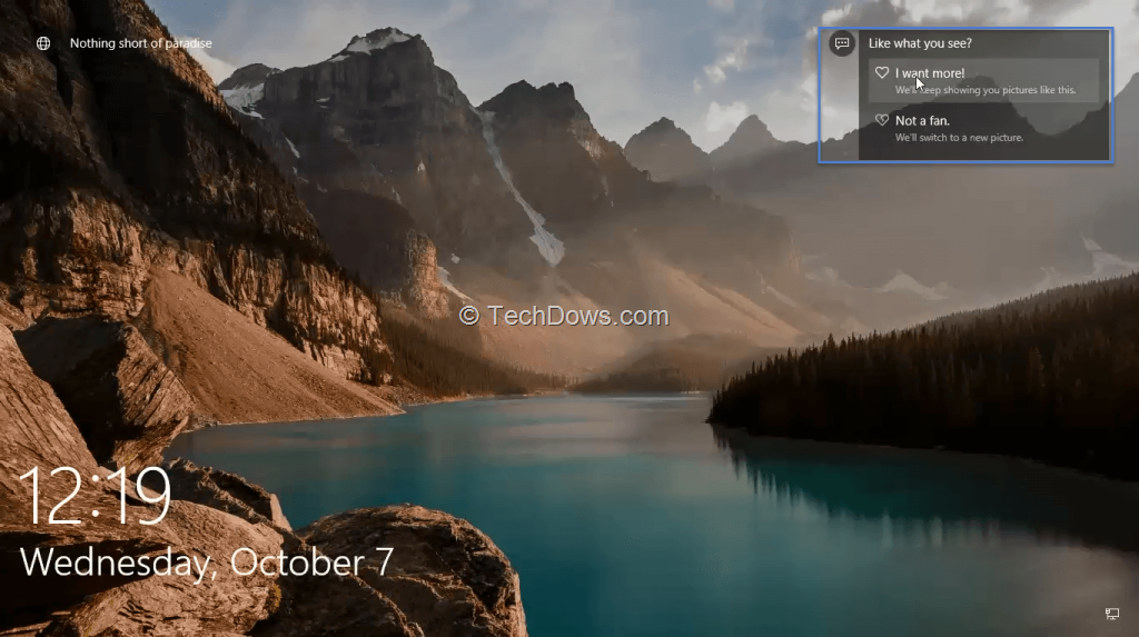disable windows 10 lock screen images
