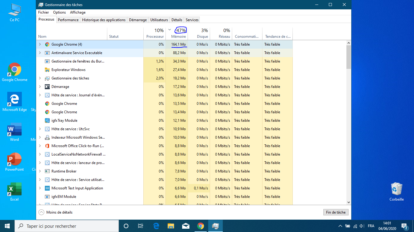 High ram usage Windows10 x64 - Microsoft Community