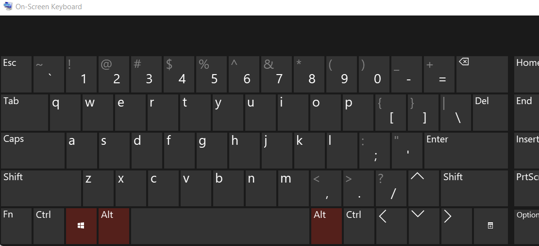 Windows and Alt-key shortcut functions not working - Microsoft Community