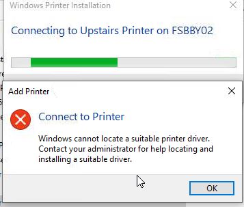 Can't Connect to Printer - Microsoft Community