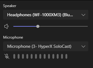 Fix for bluetooth headphones or speaker using hands-free audio when -  Microsoft Community