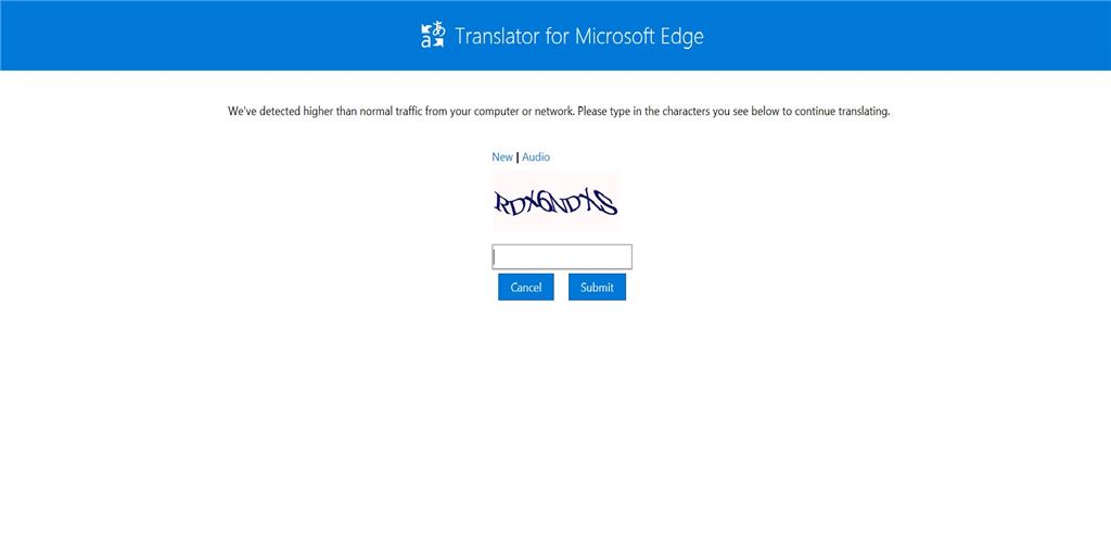Translator For Microsoft Edge Higher Than Normal Traffic Issue 0406