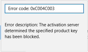 Error Code 0xc004f050 - Windows 10 - Microsoft Community