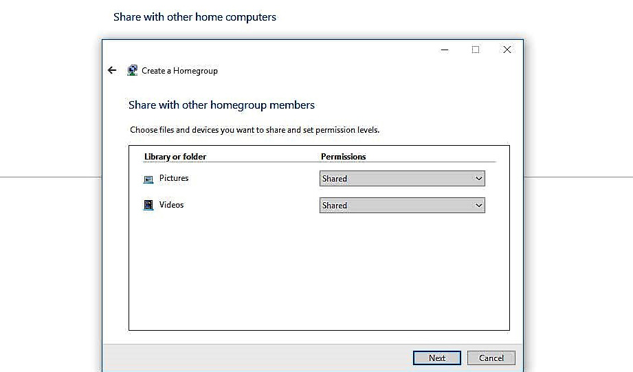 cannot create homegroup windows 8