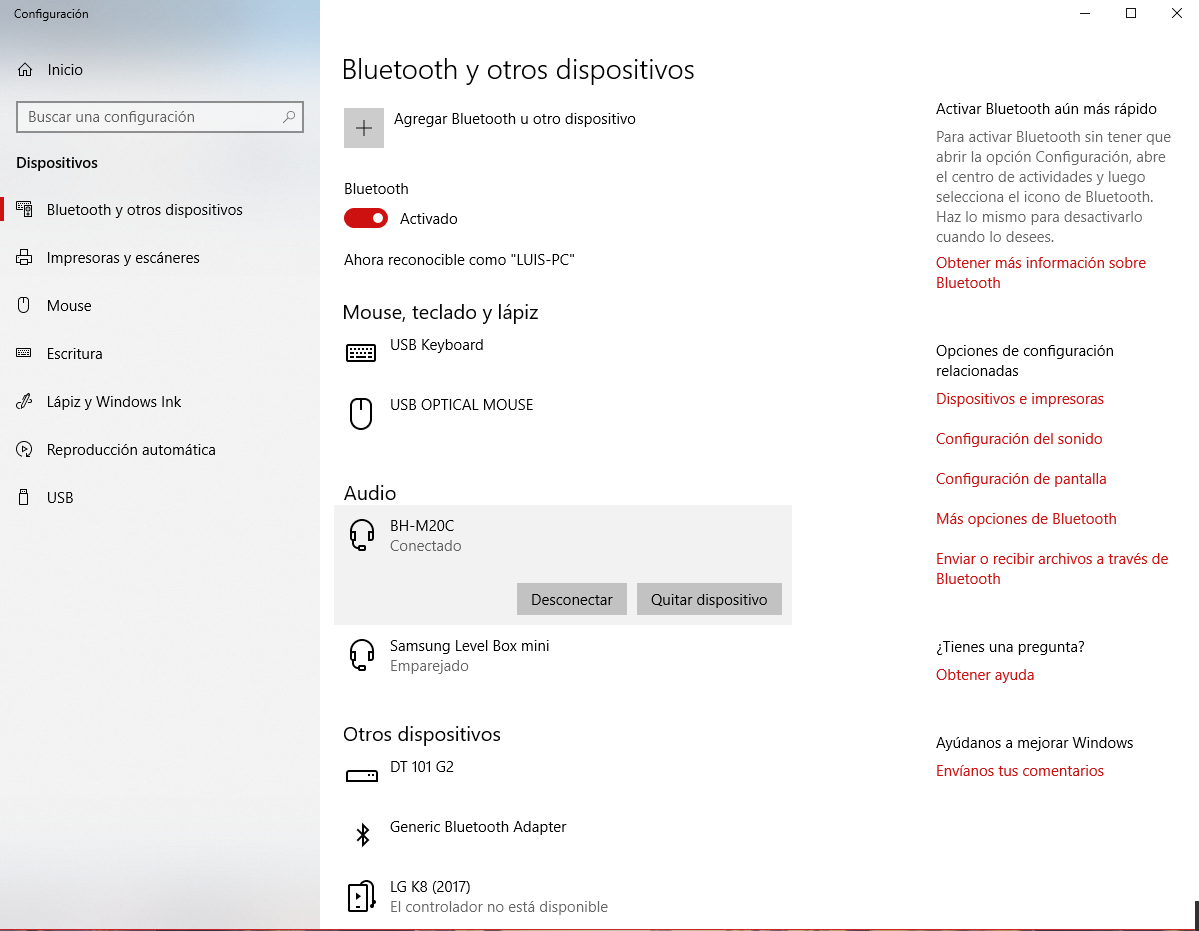 Qué hacer si los auriculares Bluetooth en Windows 10 crean problemas