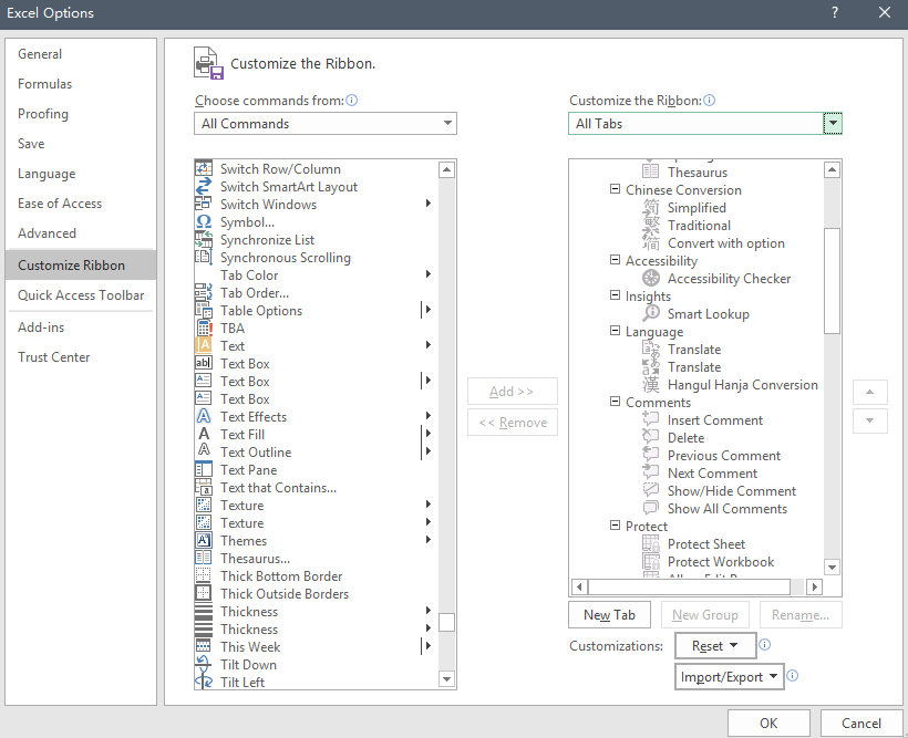 Track Changes In Excel 2016 Is Missing... Help >_