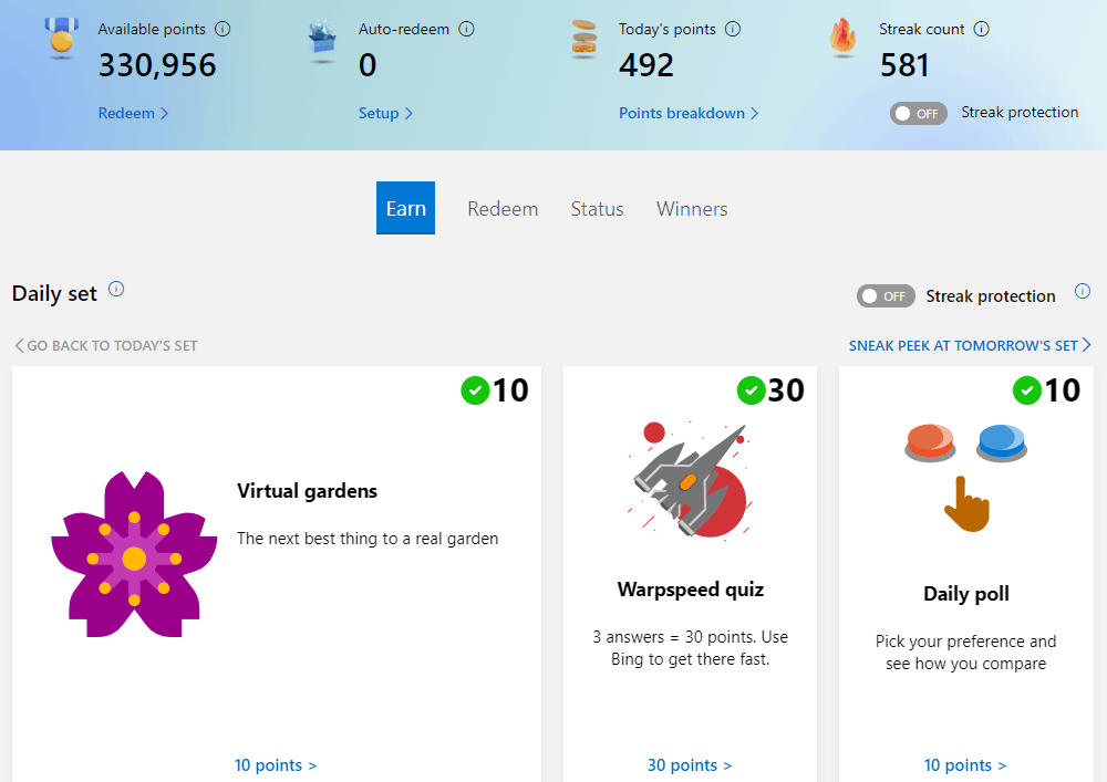 [ Resolved ] May 24, 2024 - Lost my Microsoft Rewards Streak yesterday ...