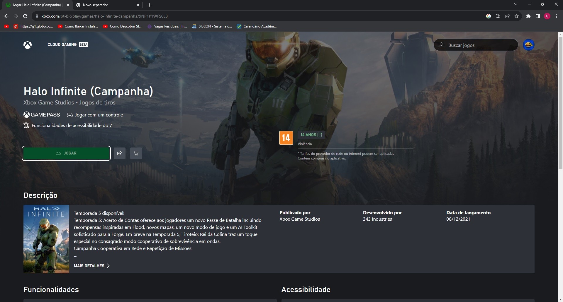 Problemas ao Acessar o XBOX Cloud Gaming Pelo Celular - Microsoft Community