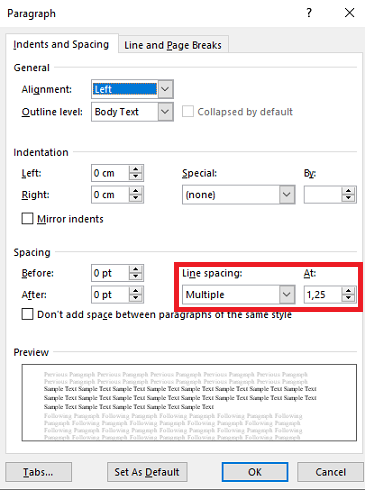 LINE SPACING - Microsoft Community