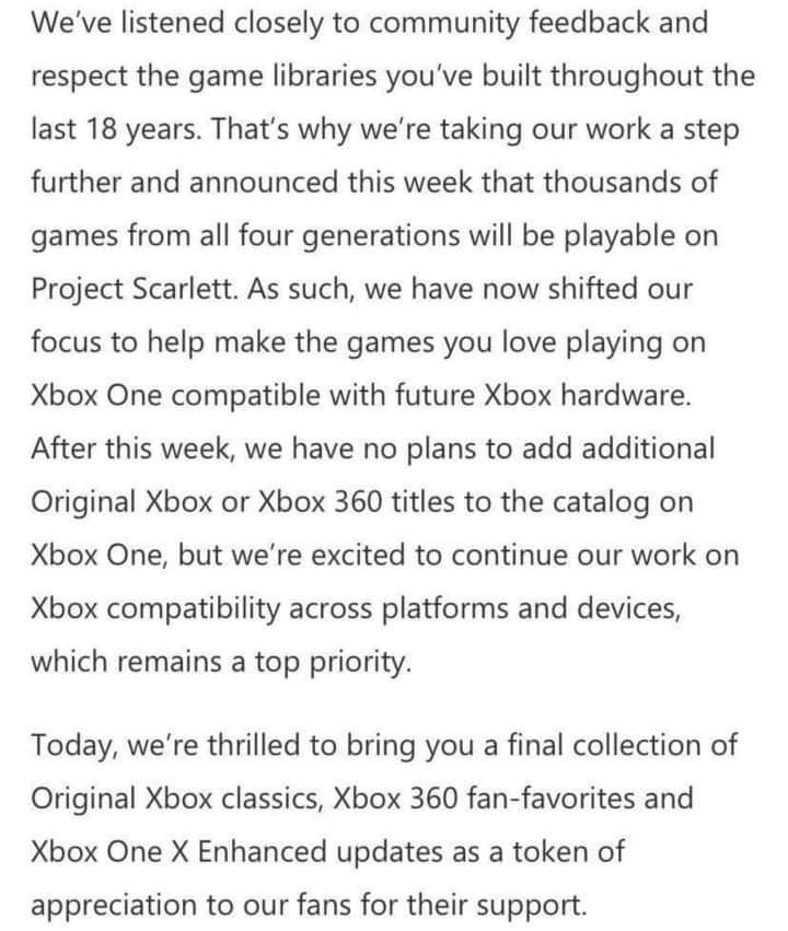 Will xbox one x be store forward compatible