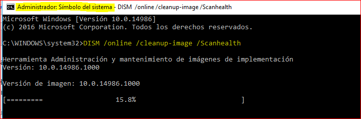 Windows 10 - DISM.EXE no se reconoce como un comando interno o ...