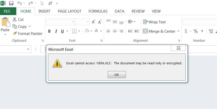 Execel File Cannot Open Error Message Excel Cannot Access 6404