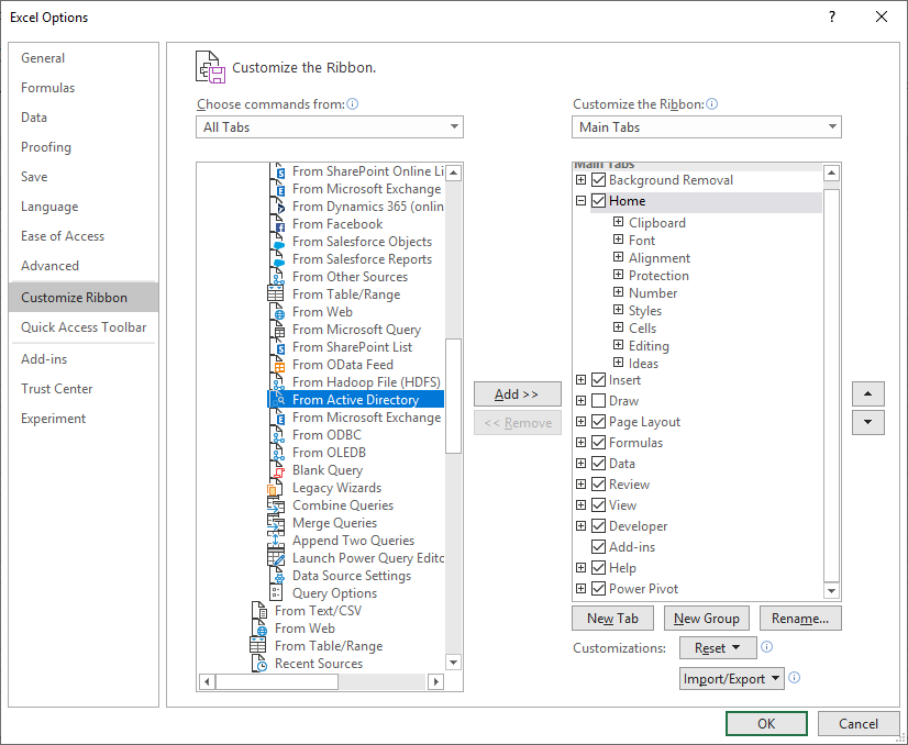 Active Directory Data Source - Microsoft Community