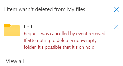 Can'T Delete The Onedrive Folder - Microsoft Community