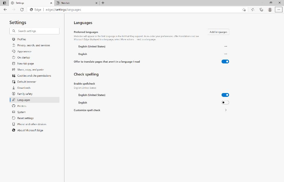 Unable to access news feed in new tab - Microsoft Community