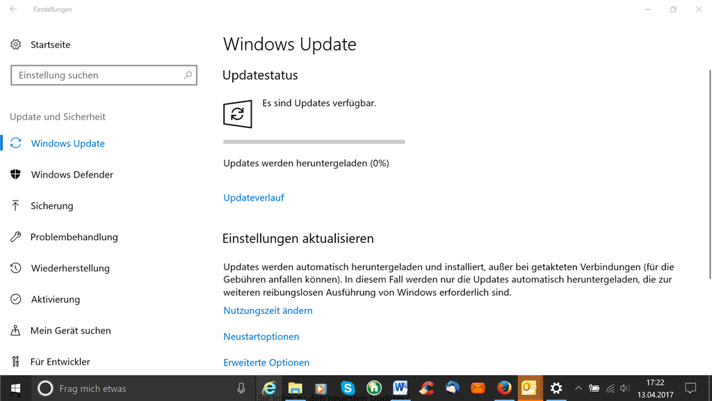 Creators Update: Windows 10 Upgrade Assistent