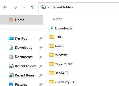 Image Result For Recent Folders Is Missing In Windows Microsoft Community