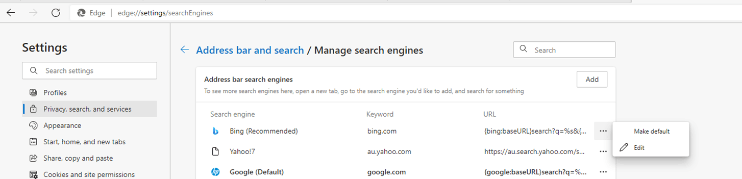 I've installed Opera GX today but why is Yandex the default search engine?  : r/OperaGX