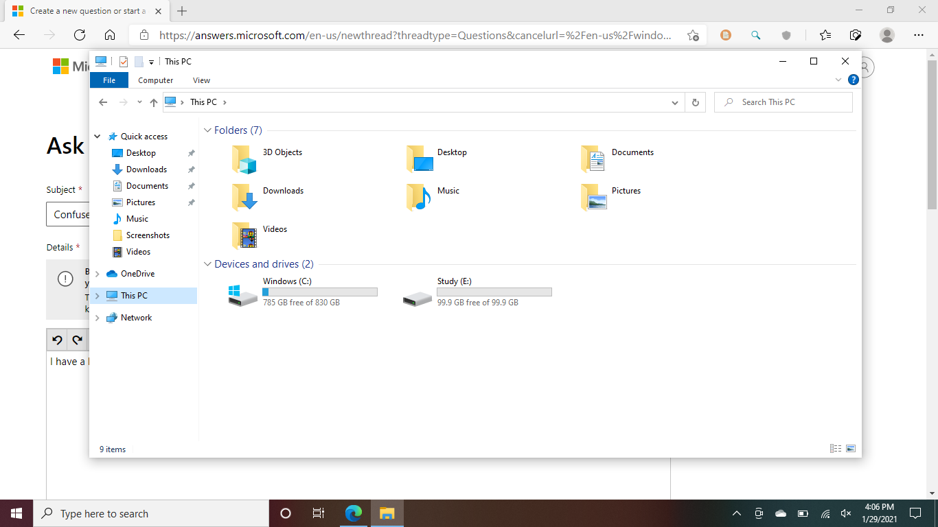 With SSD HDD Installation of Windows - Microsoft Community