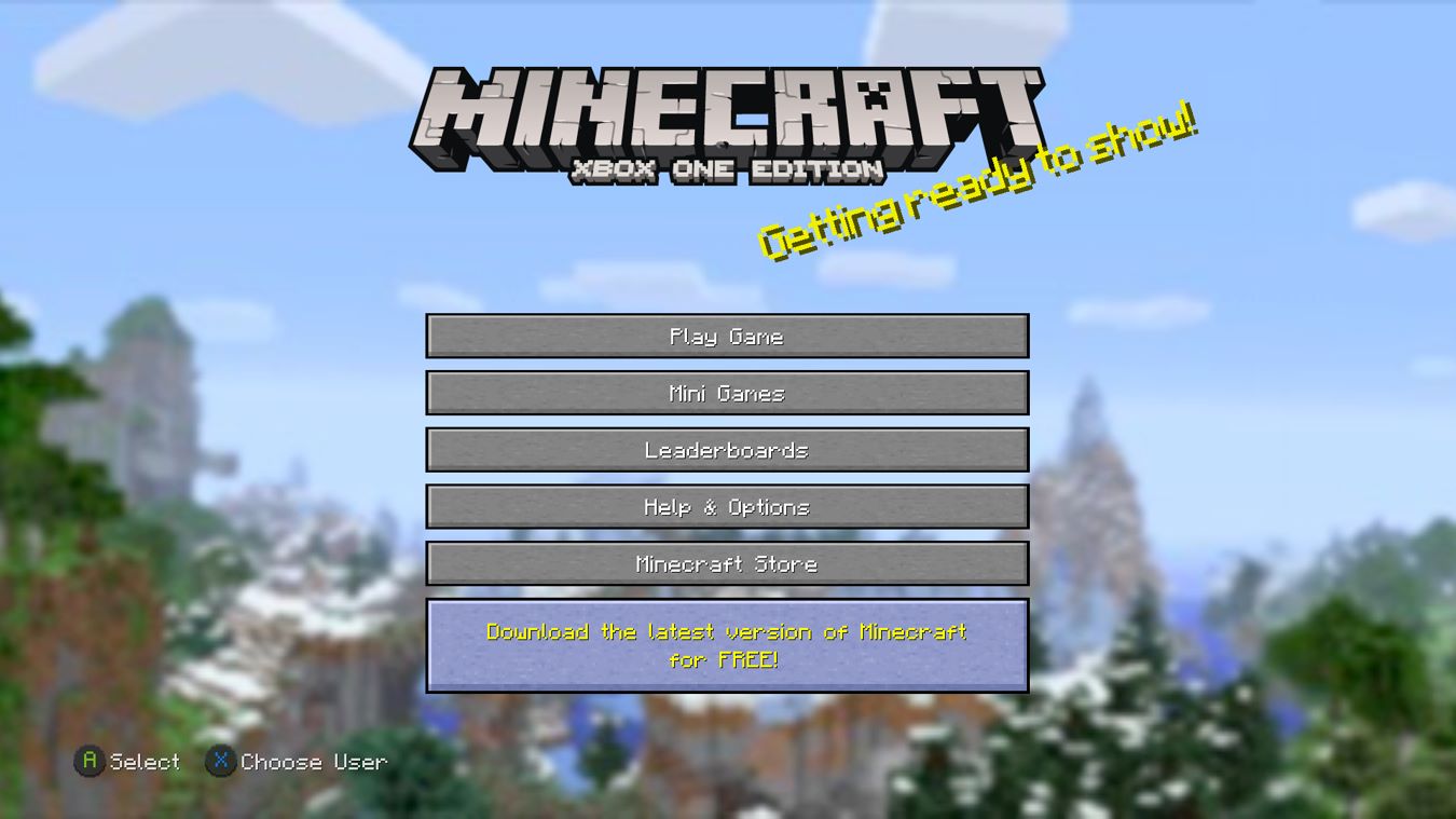 Minecraft Xbox One Edition Free Upgrade Microsoft Community