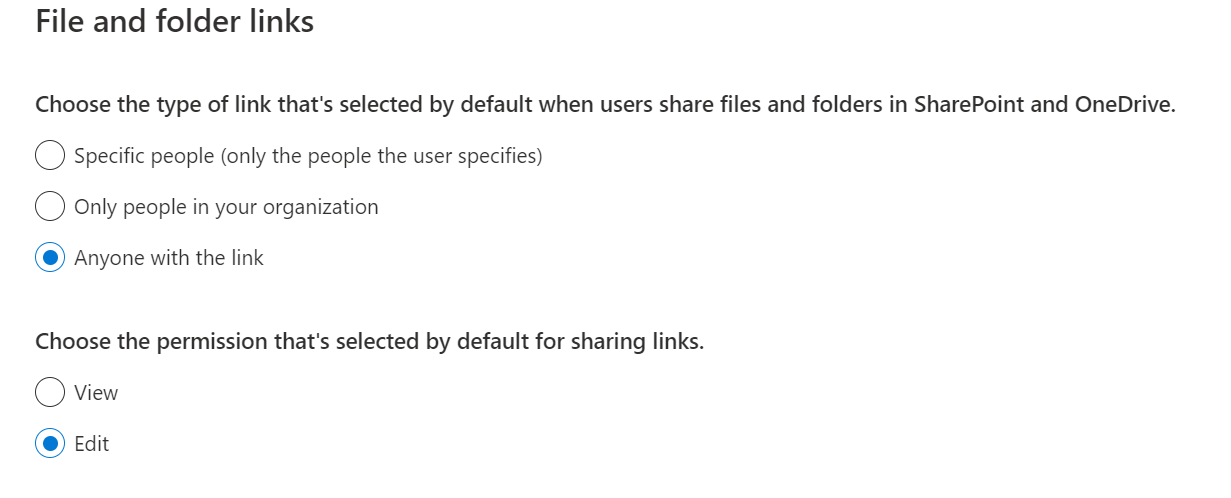 Default file share permissions to read/view only - Microsoft Community