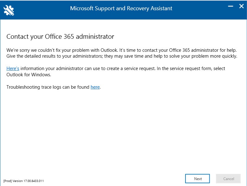 Outlook 365 Add Email Account Error - Windows 11 Compatible - Microsoft ...