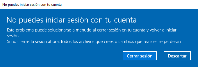 No Puedes Iniciar Sesión Con Tu Cuenta Inicio De Sesión Temporal Microsoft Community 3012