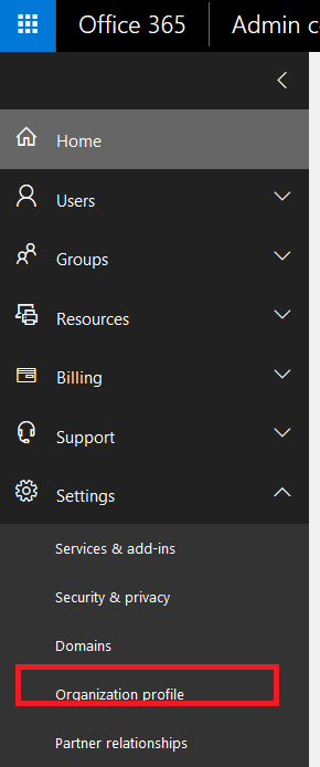 Change Name Of Organisation In Team Site And Onedrive - Microsoft Community