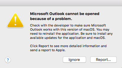 Outlook For Mac 15.33 Update Loop
