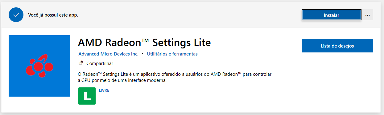 Instalar amd radeon online settings