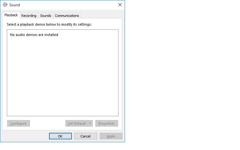Install Microsoft High Definition Audio