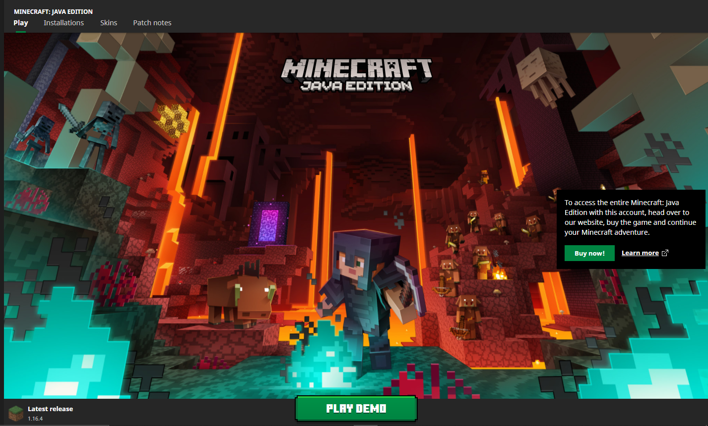 Play Minecraft Demo Mode FREE  NEW LAUNCHER 2017 ! ! ! 
