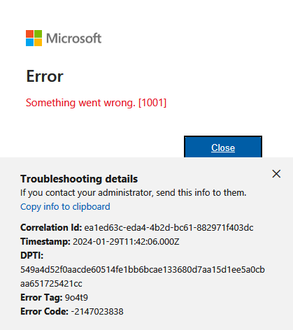 What is this error I am encountering? - Microsoft Community
