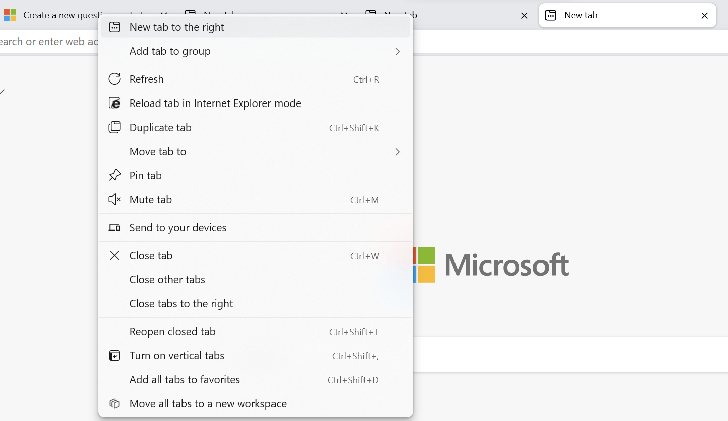 I can't add multiple tabs to collections. - Microsoft Community