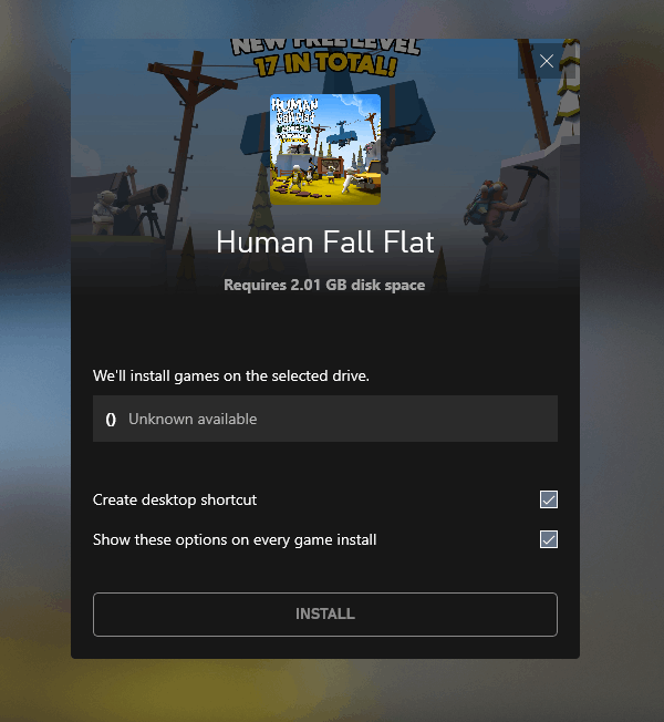 I can't change the download location install Xbox Game Pass games. -  Microsoft Community