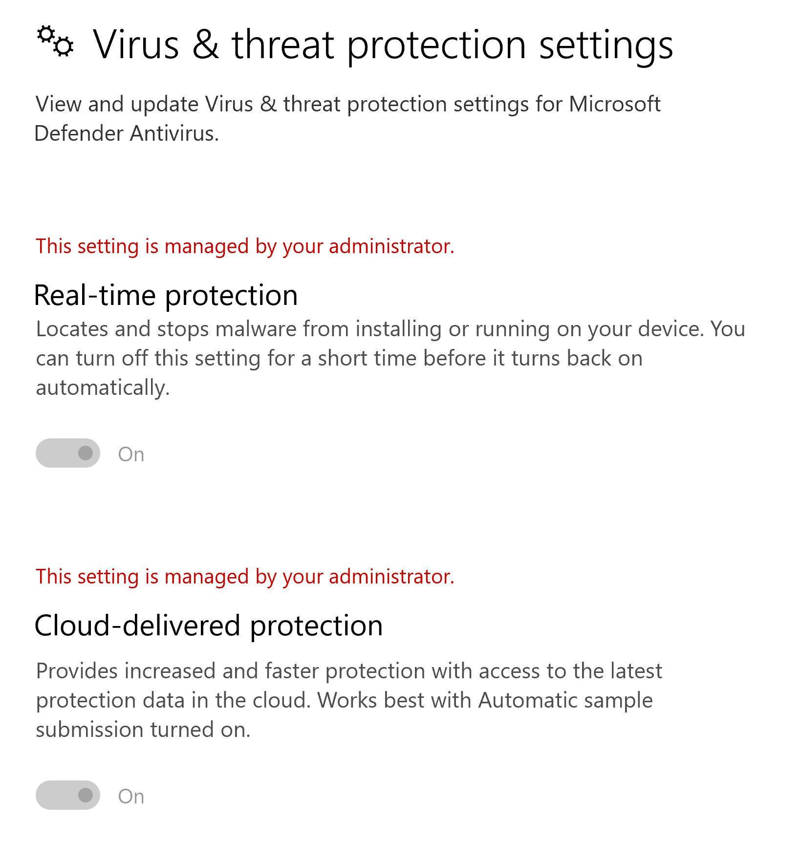 MsMpEng And MsSense Using Too Much RAM - Microsoft Community