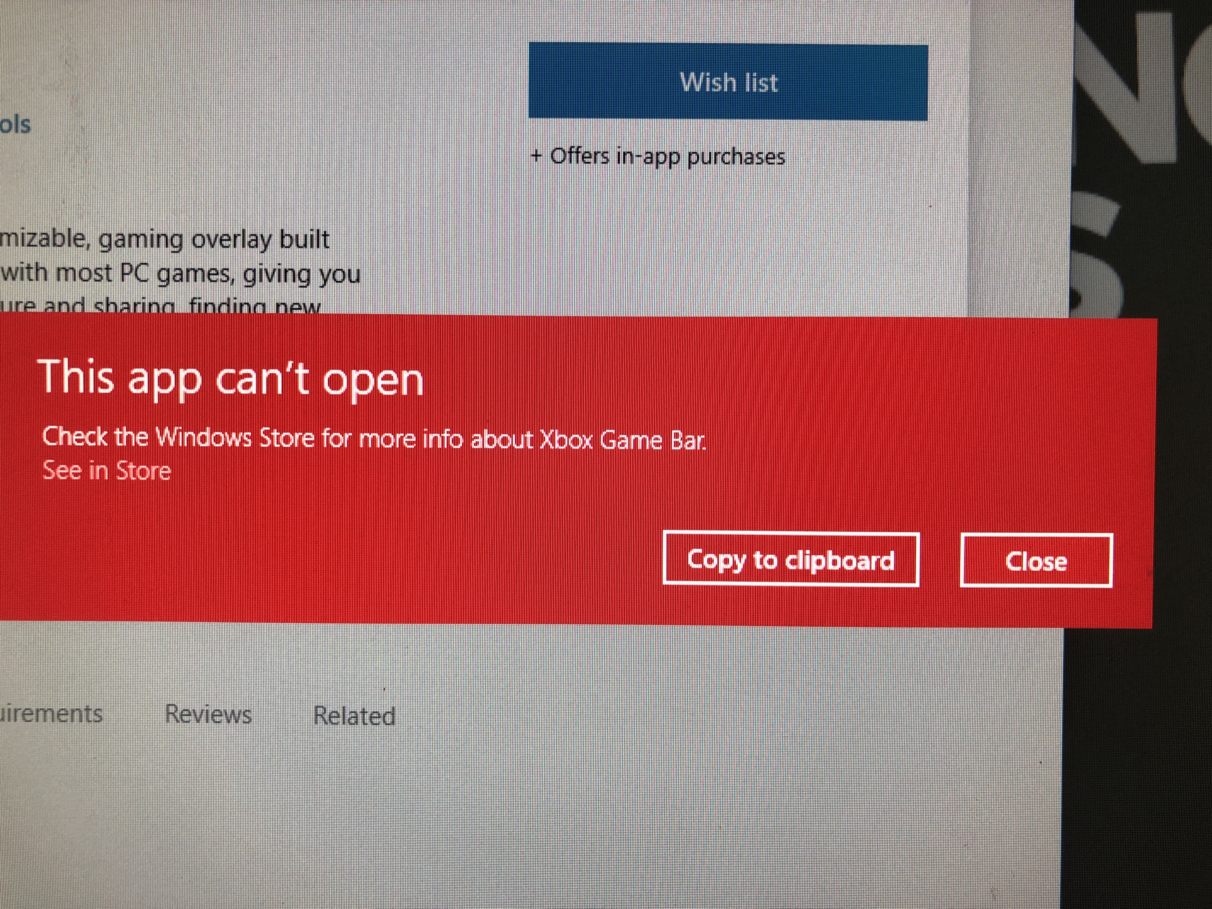 This App Can’t Open - Microsoft Community