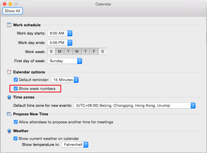How to add week numbers in Outlook for mac 2016? Microsoft Community