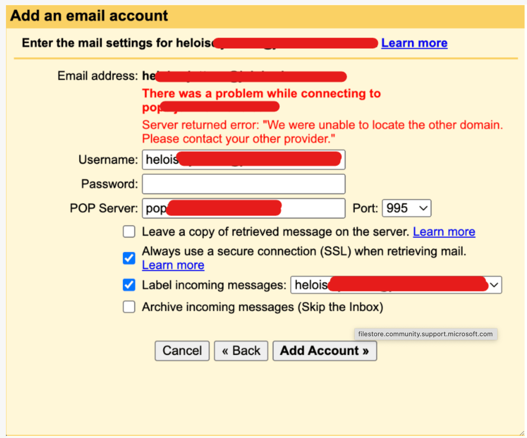 want-to-see-outlook-emails-in-gmail-error-shown-microsoft-community