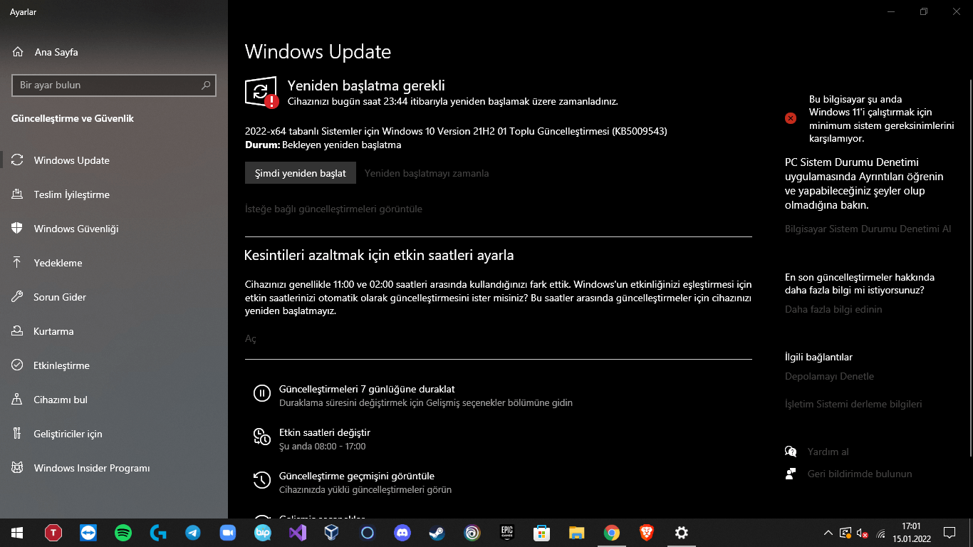 Windows Update Hatası Microsoft Community 3654
