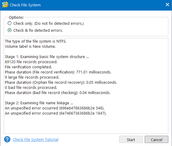 ssd error - Microsoft Community