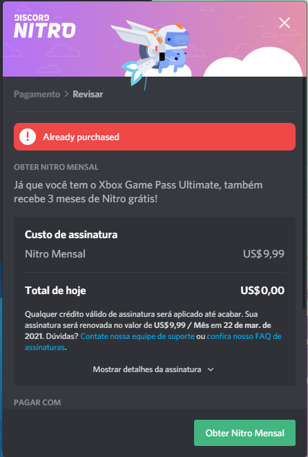 Ganhe 3 meses do Nitro com o Xbox Game Pass Ultimate – Discord