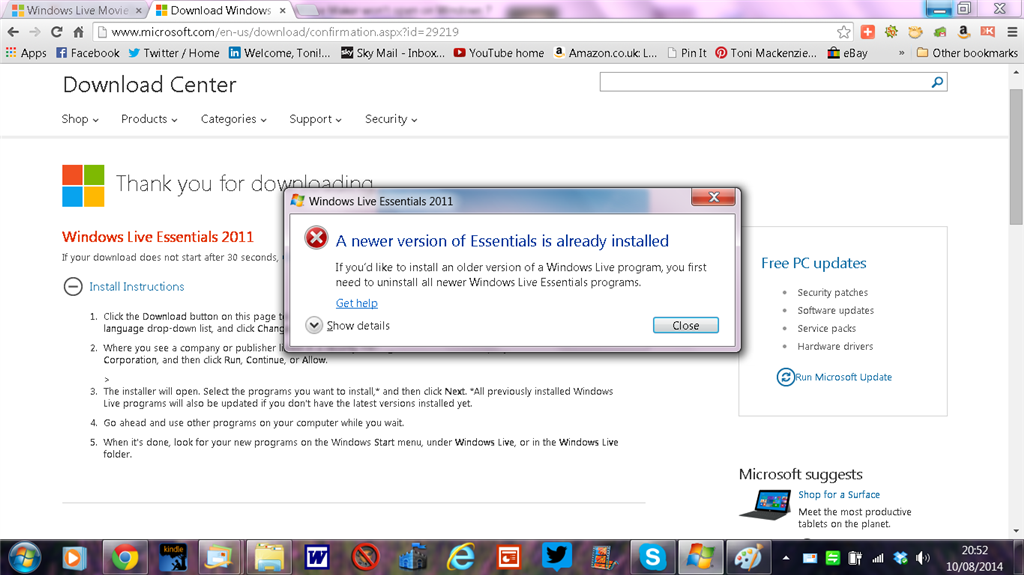 Windows Live Movie Maker Won T Open On Windows 7 Microsoft Community