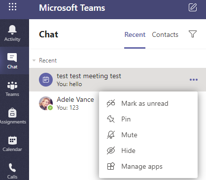 Deleting A Meeting from TEAMS APP - Microsoft Community