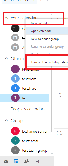 Birthday Calendar on Outlook 365 Microsoft Community