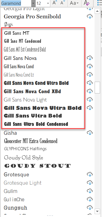 Font Gill Sans Missing Windows 10 Microsoft Community